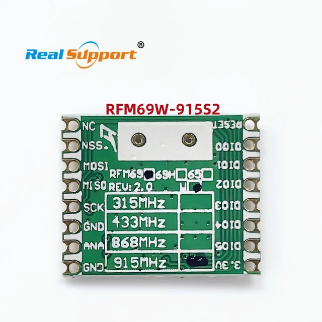 RFM69HW ISM Hope RF Transceiver Modul 433 MHz. - IoT Powered By