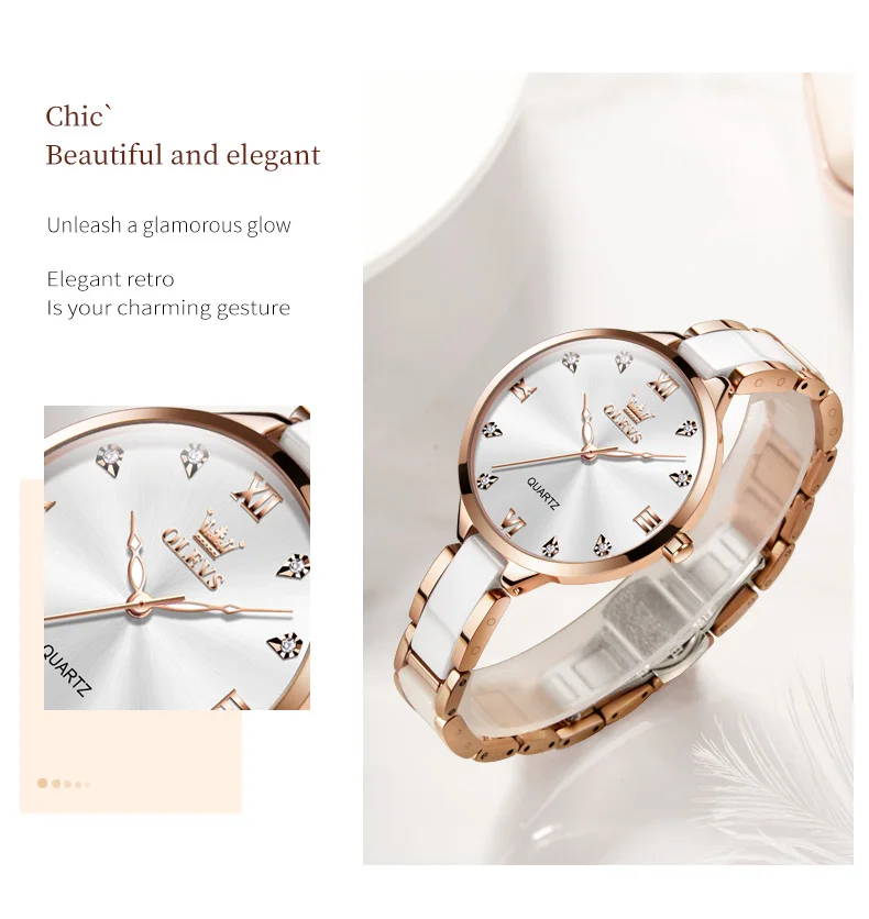 Orologio da donna OLEVS 5872 - Styling elegante