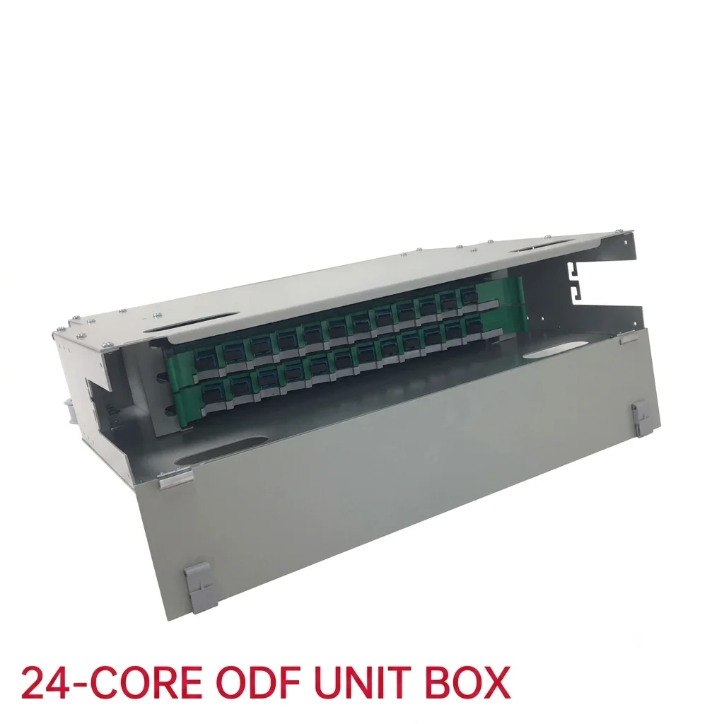 ODF 광섬유 패치 패널 / ODF 유닛 박스 통신용 풀컨피규레이션 SC/FC ODF 광섬유 패치 패널 유닛 박스 12 24 48 72 96 코어