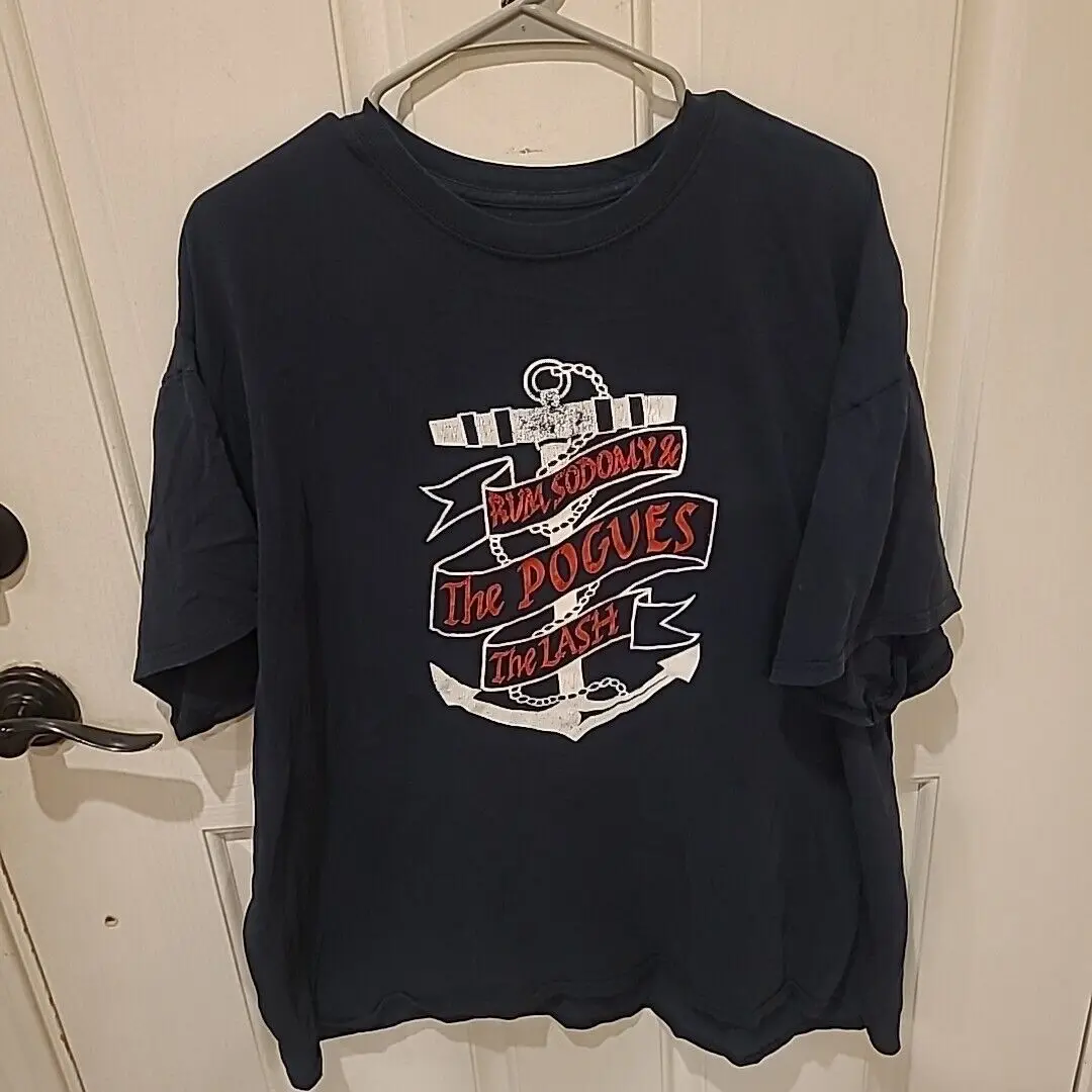 The Pogues T Shirt Uomo Xl Rum Sodomy & The Lash Black Vintage