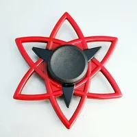 Creative Fidget Spinner Tri Spinner Zinc Alloy Ninja Shuriken Sharingan Hand Spinner Finger Stress Reliever Toys For Children 2