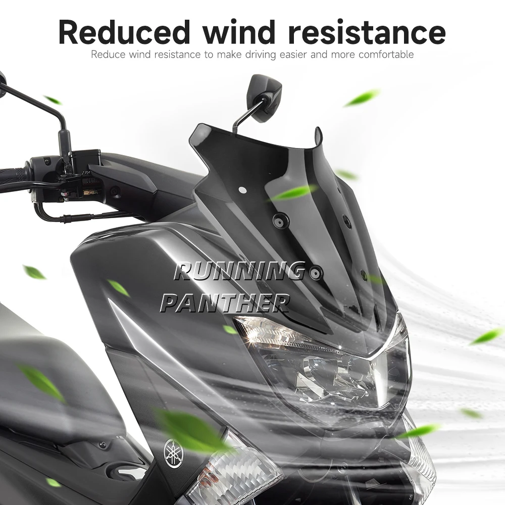 Für yamaha nmax 2020 n-max verbesserte wettbewerbs fähige neue Motorrad zubehör Windschutz scheiben führungs platte – Detail 4