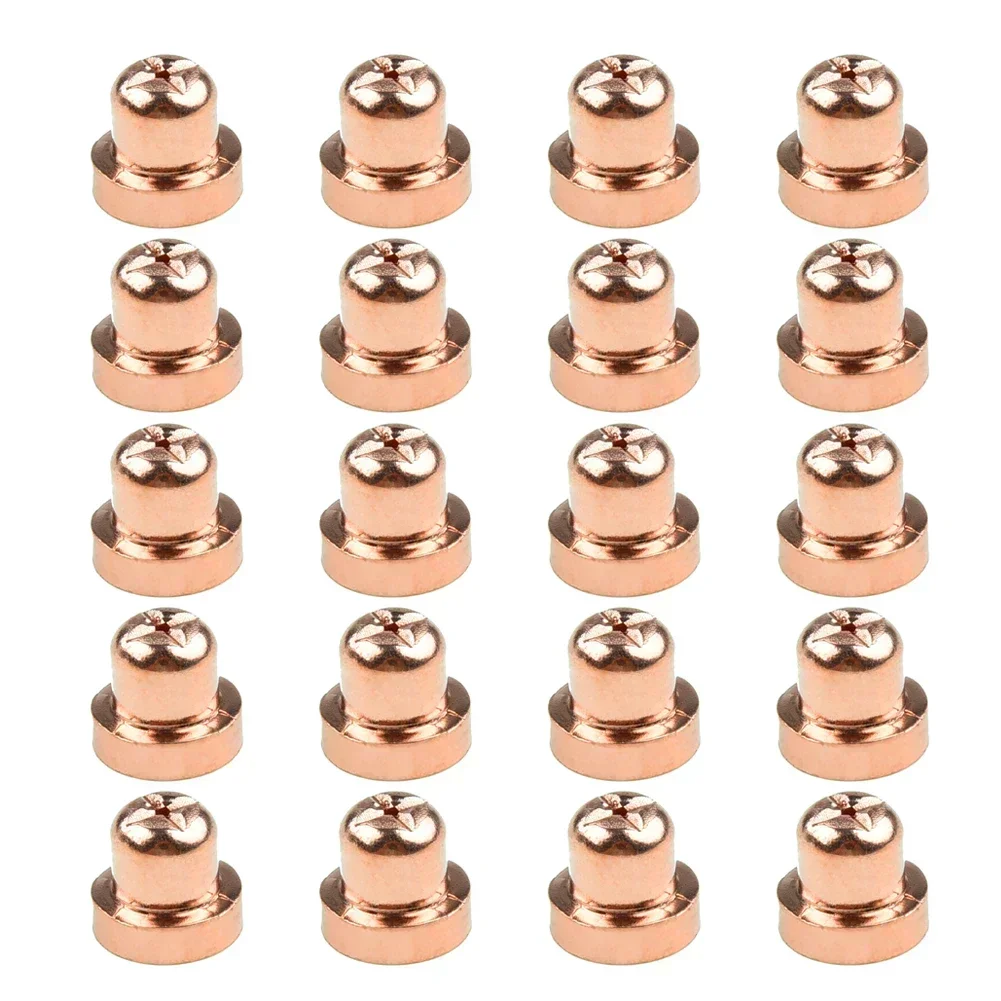 Hot  85pcs Tips LG-40 PT-31 Air Plasma Cutting Cutter Consumables CUT-40 CUT-50D CT-312 40A Swirling Rings Electrode Shield Cups 3
