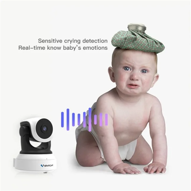Vstarcam K24 Baby Monitor Wifi 2 Way Audio Smart baby Monitor Holder Detection IP Wireless Home Security Monitor Camera for Baby 2