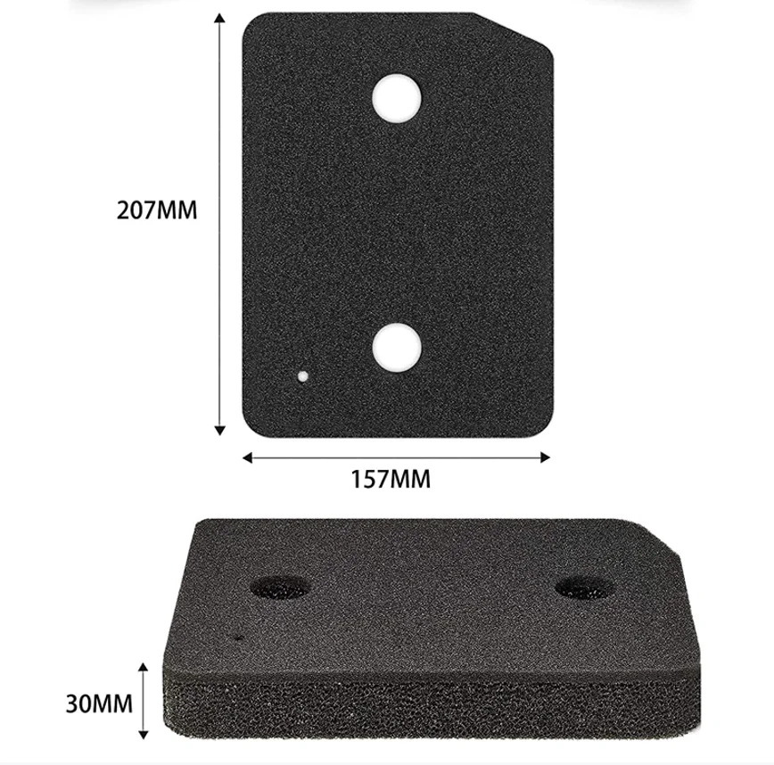 3 Pièces Séries Filtre De Sèche-Linge De Remplacement Pour 9164761 Pour  Sèche-Linge Pompe À Chaleur Tapis Filtrant Pour Act[x1975]