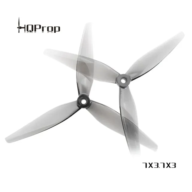 2Pair HQProp 7X3.7X3 7037 3-Blade PC Propeller for RC FPV Freestyle 7inch Long Range LR7 Cinelifter Drones DIY Parts (2CW+2CCW) 1