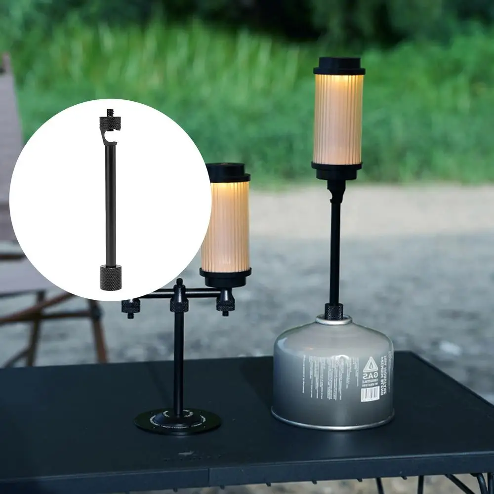 Lantern Pole Camping Detachable Desktop Lamp Stand Portable Outdoor Tabletop Light Mount For Camping Picnic Outdoor Activities