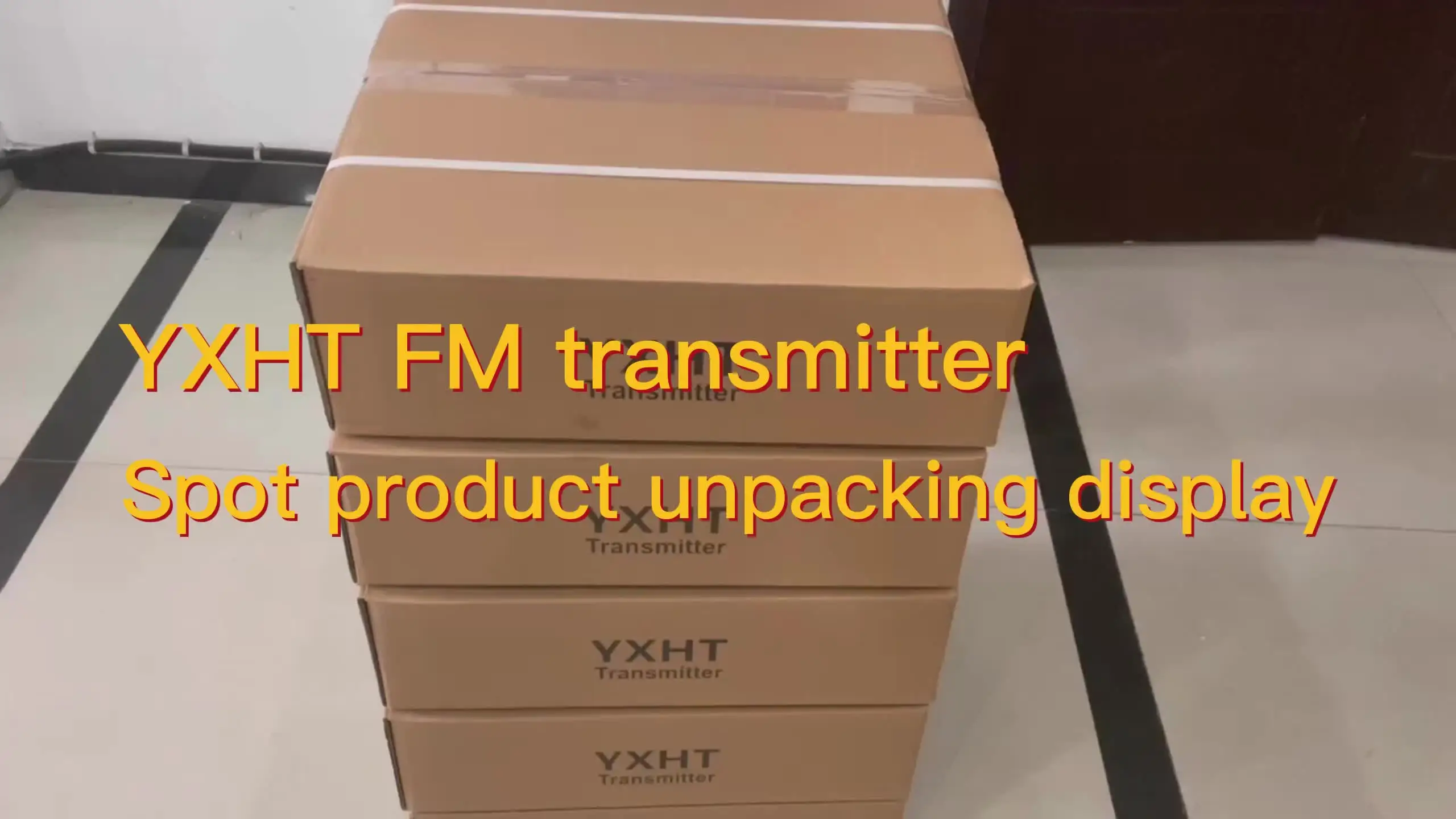 FM-передатчик YXHT-1500 Вт + дипольная антенна с 1 отсеком кабель длиной 30 м