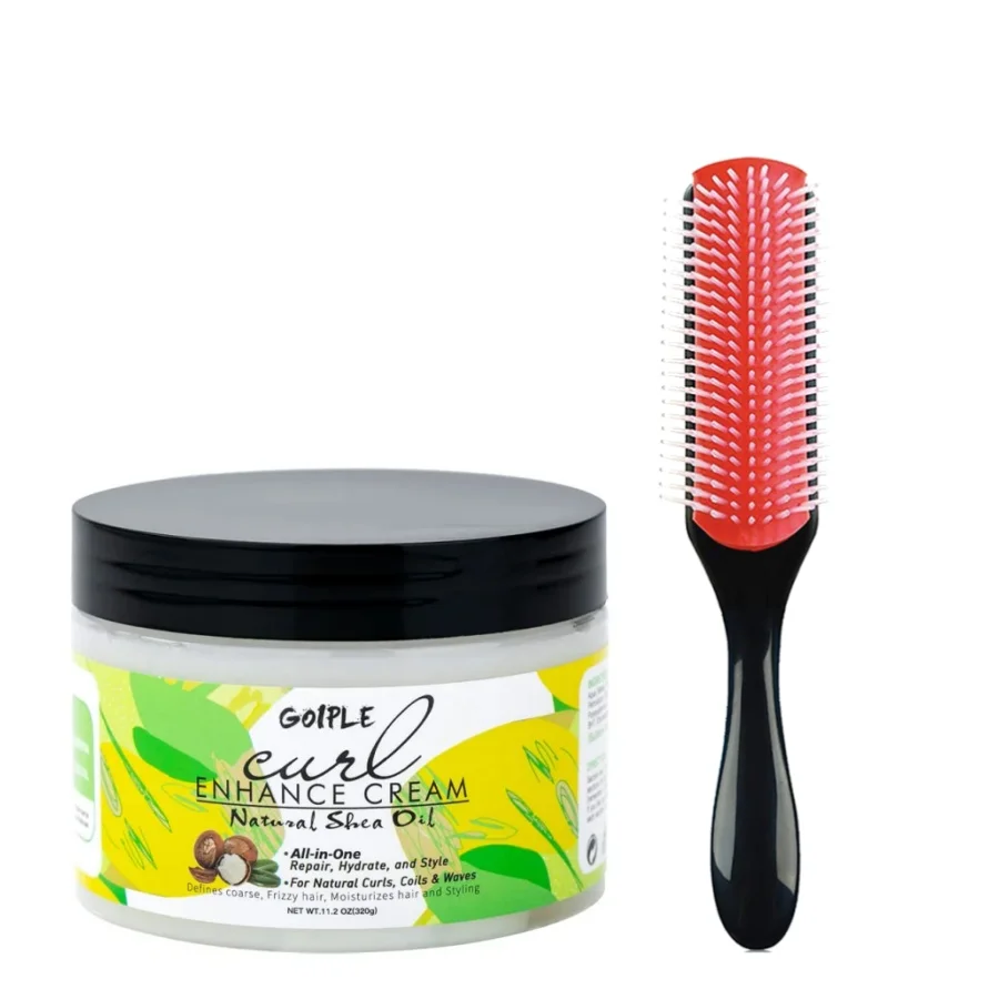 GOIPLE 320g Curl Elasticity Enhancing Cream Curl Lasting Moisturizing Nourishing Essence Gel Wave Curls Smooth Defining Products