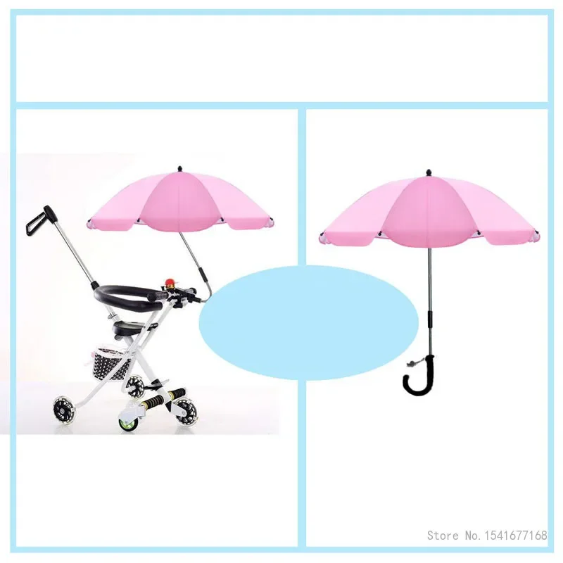 Creative Stroller Sunshade Umbrella, Baby Carriage, Rain Cover, Ultraviolet Sun Umbrella, Tricycle Walking Artifact, 1Pc