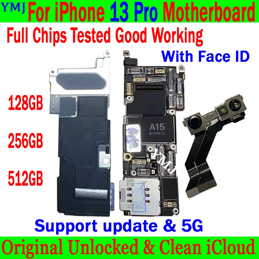 

Free Shipping For IPhone 13 PRO Clean Icloud Motherboard Support Update Mainboard Original Unlock For IPhone 13 Pro Logic Board