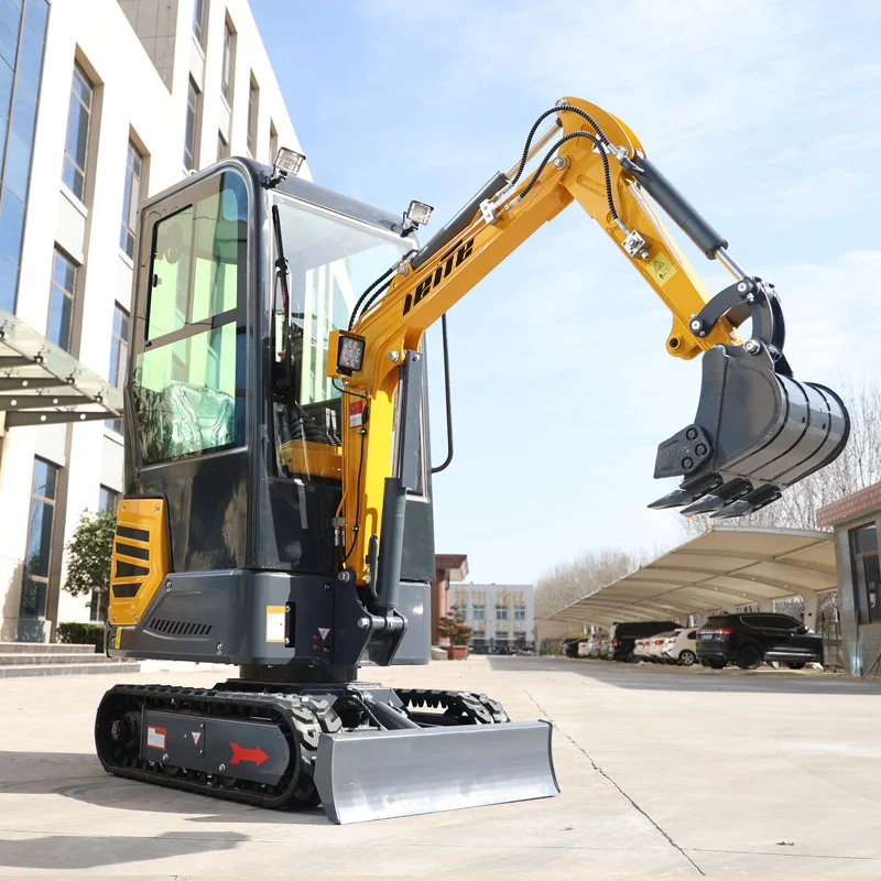 Motore Diesel Kubota 1T 1.5 Tonnellate 2 Tonnellate 3.5 Tonnellate Piccola Macchina Scavatrice Palo Bagger 1Ton Mini Escavatore Prezzi