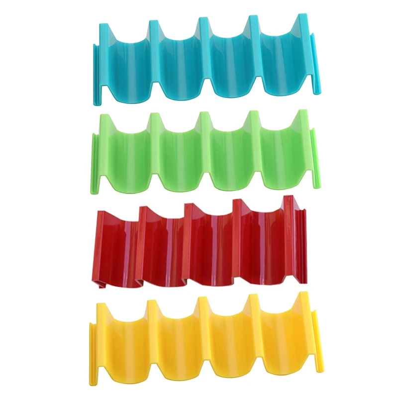 Mexican Roll Rack Taco Cake Racks For Cafes Creative Tortilla Pancake Shelf Holder Wave Shape Tray Holder Taco Cake Pancake Rack