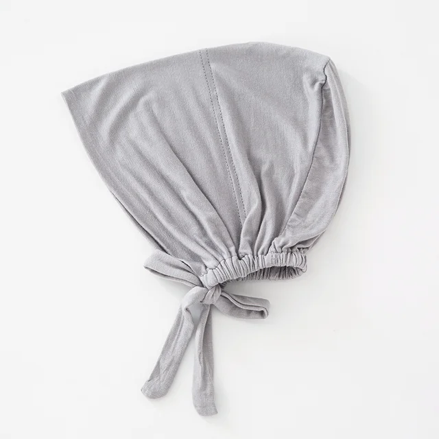 82 couleurs cravate dos sous-embouts mode femmes intérieur Hijab casquette musulmane Bonnet plaine islamique coton Spandex Jersey DEW sous-écharpe