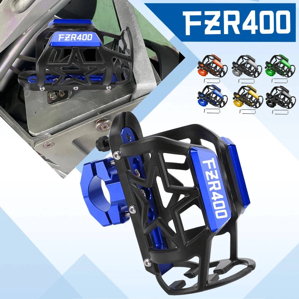 

For YAMAHA FZR 400RR 600R 750R FZR1000 FZS150 FZX700 FJ600 Motorcycle Beverage Water Bottle Cage Drink Cup Holder Kettle holder