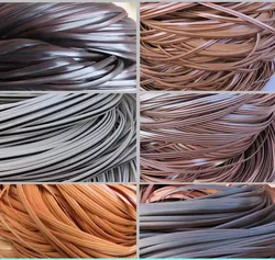 Furniture Accessories Pe Rattane Plastic Imitation Synthetic Rattan Weaving Raw Material For Outdoor Table Chair Component
