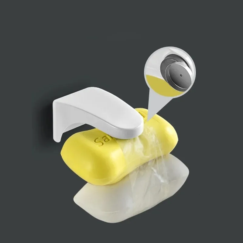 Magnetic Soap Holder Punch Free Soap Box 3
