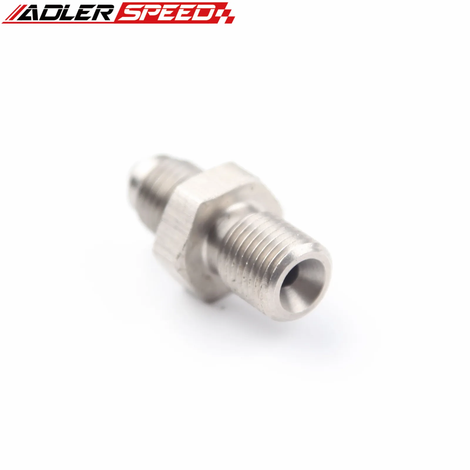 3AN AN-3 AN3 /-4AN AN4 수컷에서 M12X1.0 M10X1.0 메트릭 스테인리스 스틸 브레이크 피팅 어댑터