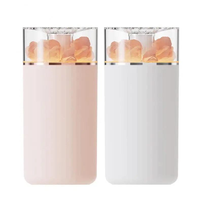 

Electric Air Humidifier Aromatherapy Essential Oil Diffuser Ultrasonic Mineral Salt Home Mini Mist Maker Car Purifier LED Light