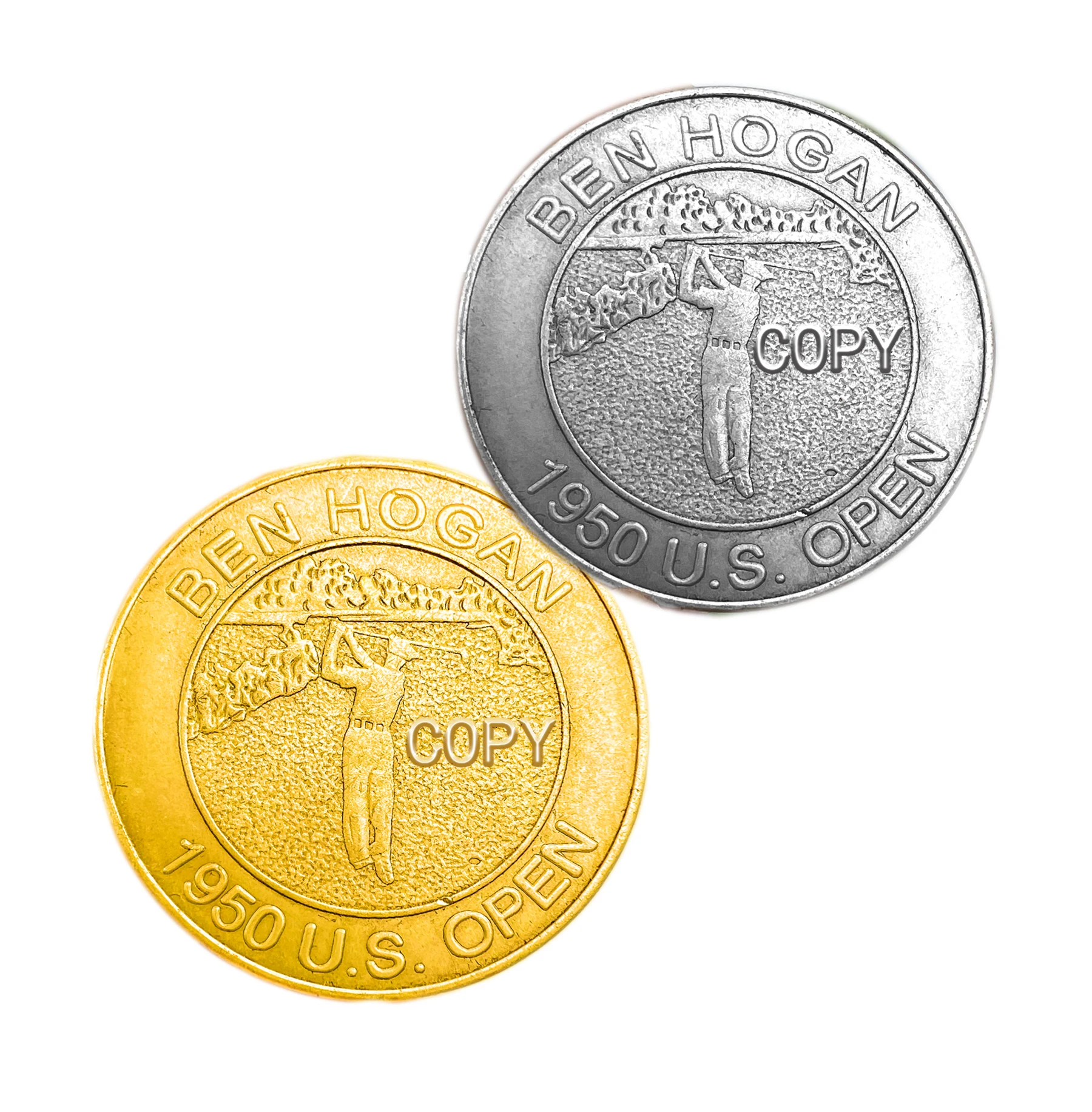 Us 1950 Ben Hogan Player Golf Moneta Commemorativa Replica Moneta Collezione Fortunata Decorazione Da Tavolo