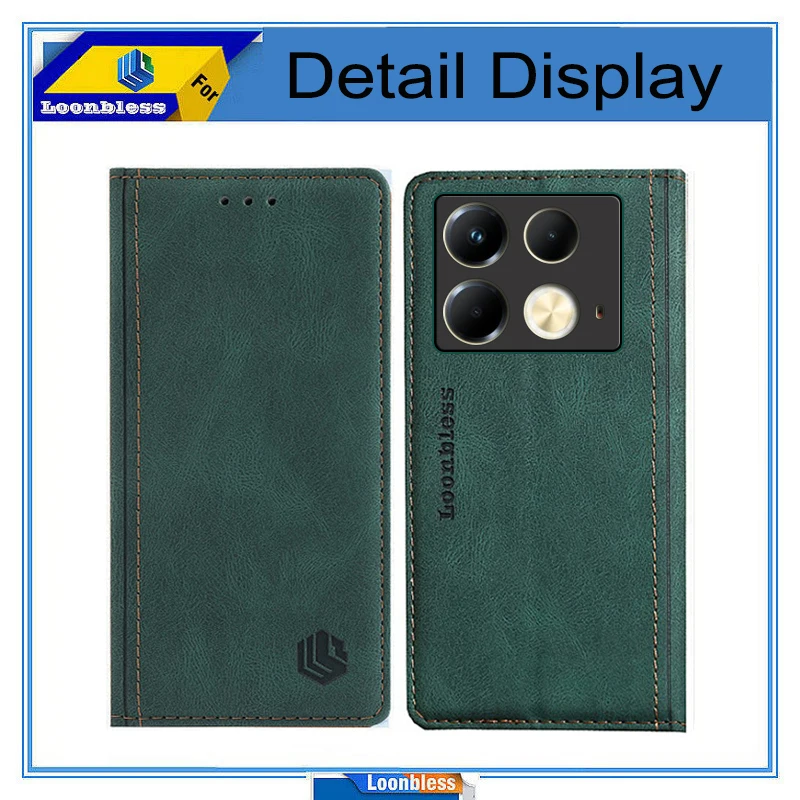 Note 40 Pro case For Infinix Note 40 Pro Cover Phone Flip Celular