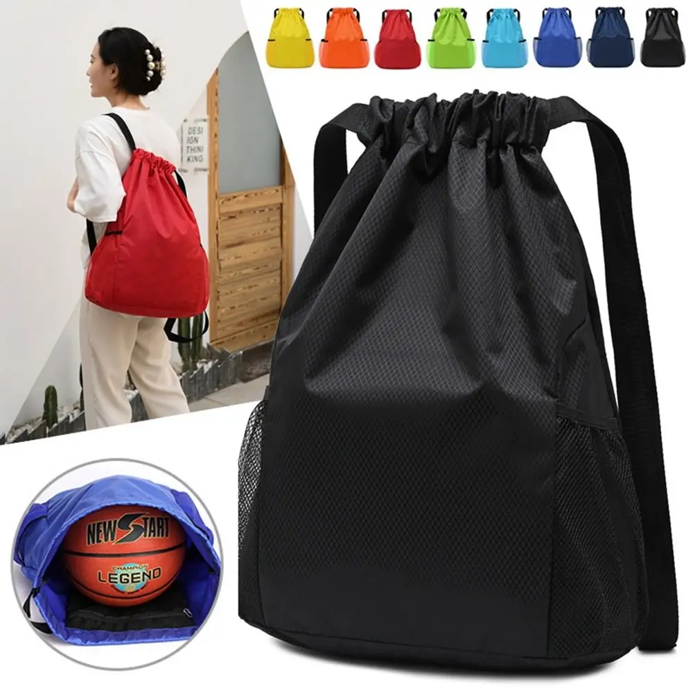 

Bag Bundle Pocket Nylon Drawstring Pocket Mountaineering Bag Travel Bag Drawstring Bag Outdoor Backpack Portable Sports Bag