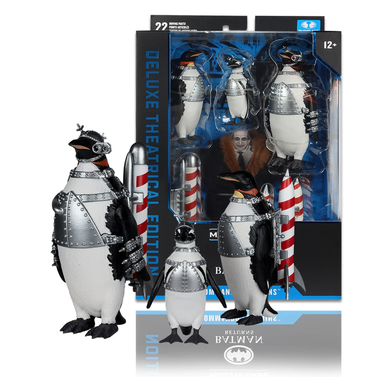 バットマンリターンズ ソフビフィギュア ペンギンコマンド 彩色版 送料無料】バットマンリターンズ ソフビフィギュア ペンギン