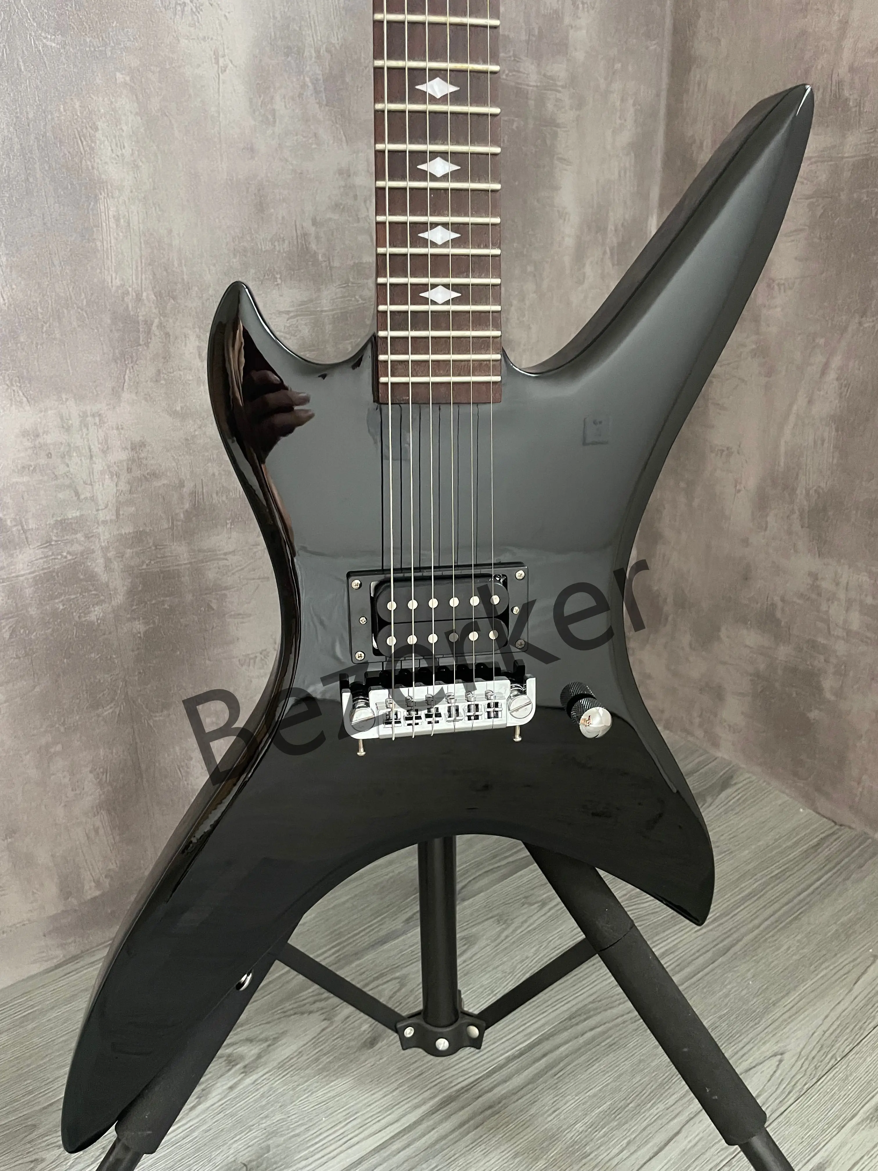 Chuck Schuldiner BC Stealth Electric Guitar Black Death Metal H