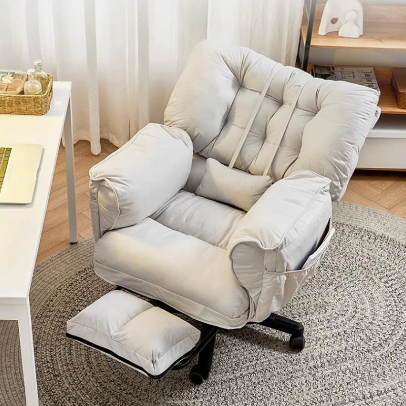 

Lazy Vanity Office Chair Mobiles Lounge Study Gaming Recliner Bedroom Office Chair Desks Poltrona Pedicure Garden Furniture