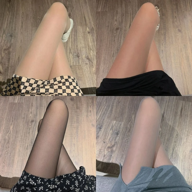 Summer Ultra Thin Transparent Skin Tights - Breathable Sheer Pantyhose with Super Elasticity