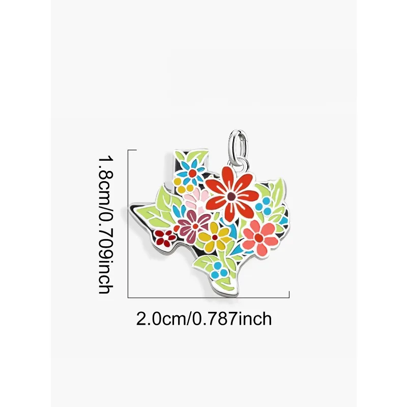 Verstellbare 925 Sterling Silber Vintage Anhänger Blumen Pflanzen Serie Charms Perlen Passend für Original Armband Halskette DIY Schmuck – Detail 10