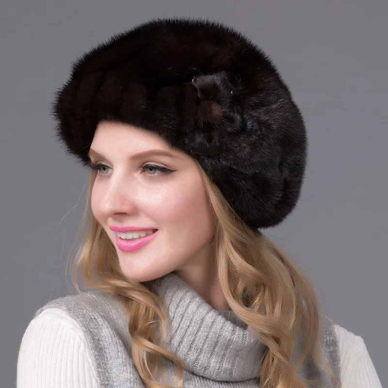 Рисунок 4 - Осенне-зимняя теплая норковая шапка