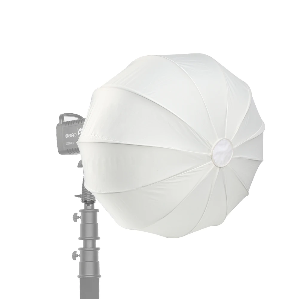 

65cm Globe Lantern Softbox Bowens Elinchrom Mount Quick Ball Diffuser Ring Soft Light Modifier for Film-Making Video Shoot Flash