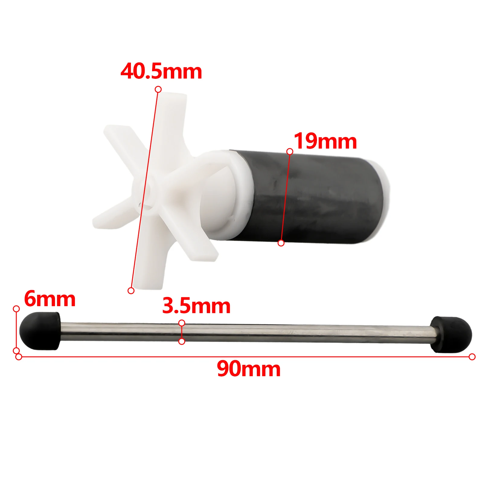 Water Pump Impeller For Lay Z Spa Water Pump Impellers Silent Fish Tank Submersible Pumps Rotor With Free Seal Kit 6