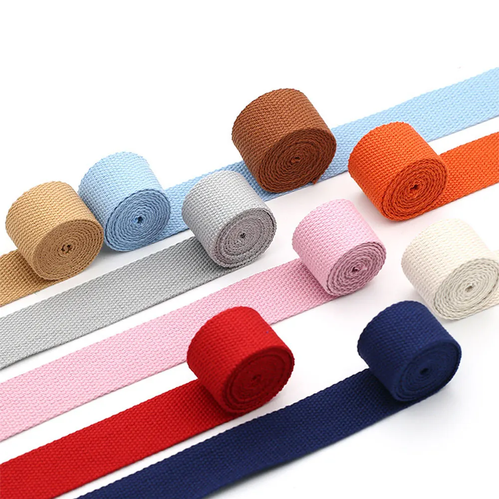 Description Picture 3 of item5M Cotton Webbing Suspenders Craft Supplies DIY Decorative Sewing Fabric Crafts Nylon Webbing Pet Rope Backpack Accessories