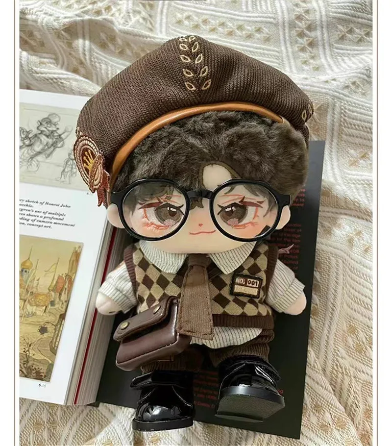 

Fashion Postman British Headband Doll Uniform Clothing For 20cm Cotton Costume CP Costume Suit Plushie Clothes Clothing Sa WD