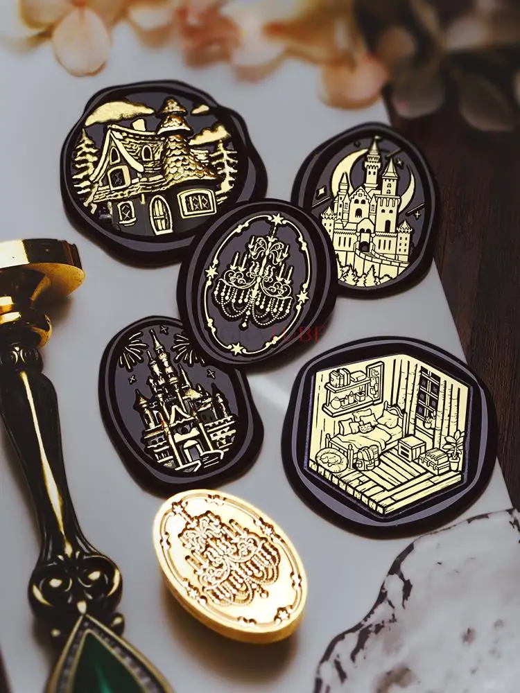 MNYR Vintage Alfabeto Letra R Corona Inicial Grabado En Relieve