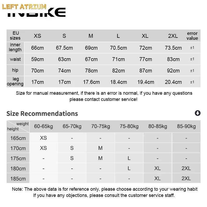 INBIKE 여름 남성용 사이클링 빕 팬츠 통기성 사이클링 바지 사이클링 저지 퀵 드라이 MTB 로드 바이크 사이클링 팬츠