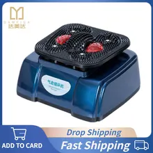  HFR Electric Foot Massager Shiatsu Therapy Care Infrared Double High Frequency Spiral Vibration Deep Muscles Kneading Roller 