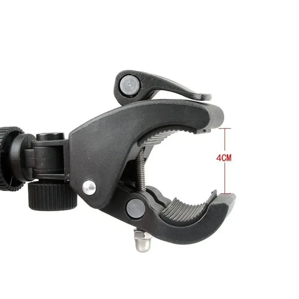 Black Plastic Metal Bike Camera Mount Holder Bracket