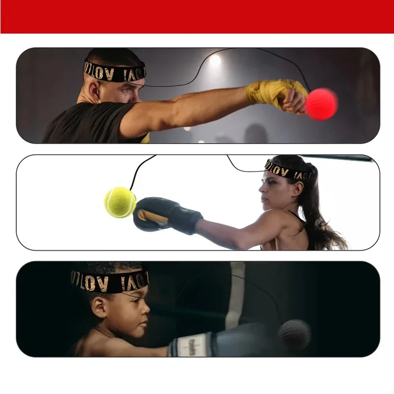 Boxing Punching Balls Head-mounted PU Speed Ball MMA Muay thai Training Hand Eye Reaction Home Sandbag Fitness Boxing Equipment head mounted speed ball,boxing speed ball