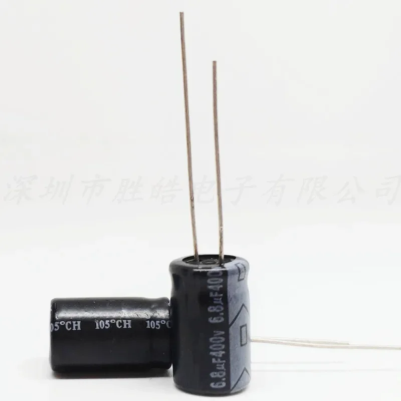 (10PCS)   400V6.8UF  Volume：10x13 High Quality   Aluminum Electrolytic Capacitors