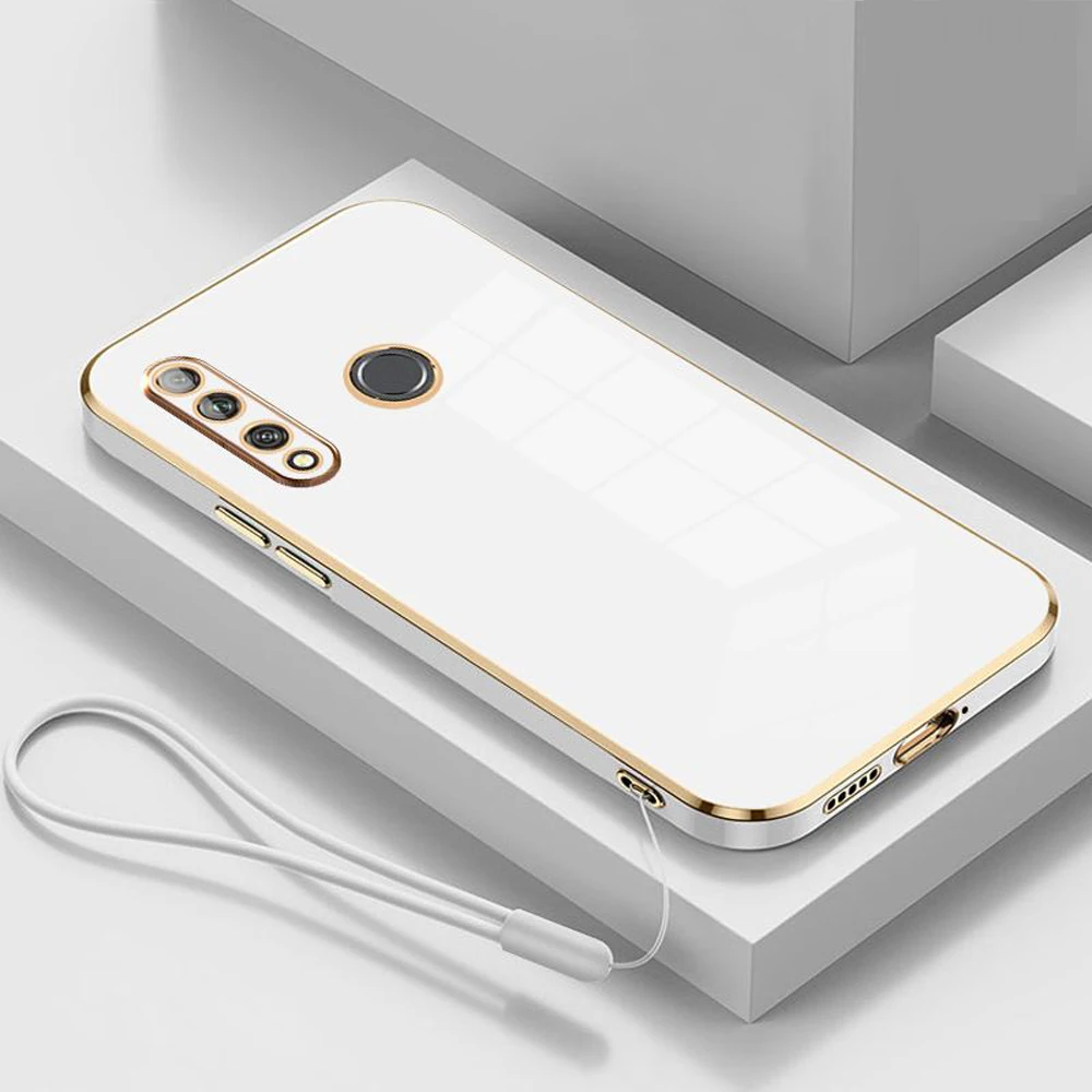 فاخر مربع تصفيح صدمات الغطاء الخلفي ل Oppo ، حافظة...