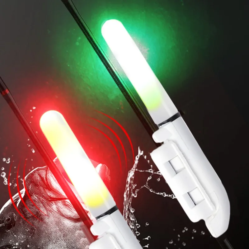 Waterproof Fishing Electronic Rod Luminous Stick Light LED Removable Float Tackle Night Rock Fishing Accessorie CR425 Battery