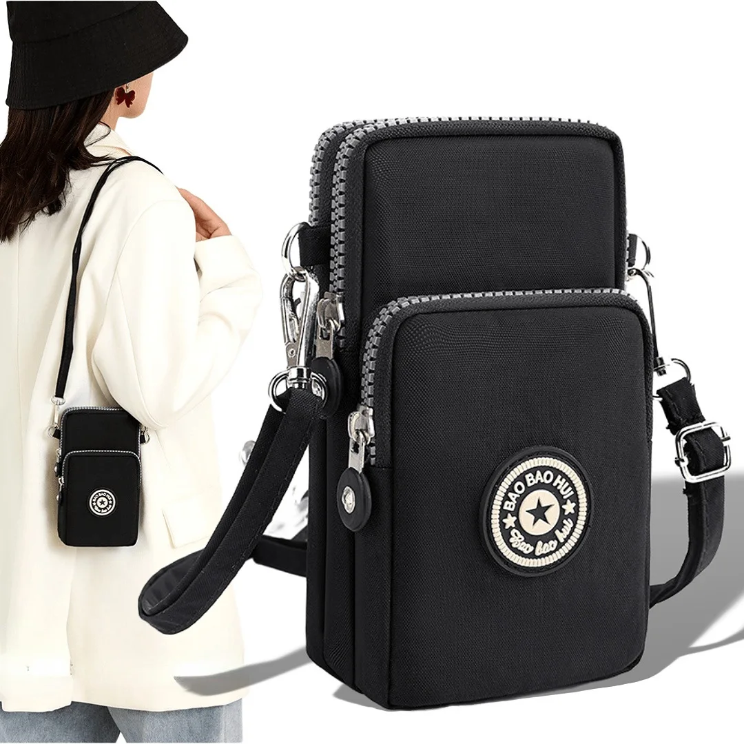

Girls Mini Handbag For Shoulder Cute Small Travel Women Neck Bag Phone Cards Wallets Money Pocket Purse Zipper Organizer Pouch