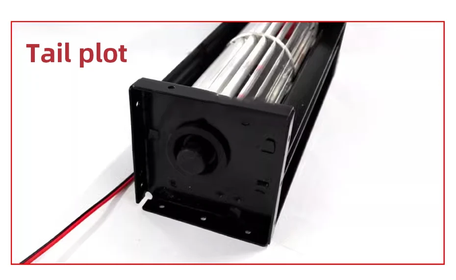 40cm Cross Flow Ventilation Blower Brushless DC Fan DC24V with Ball Bearing Large Air Volume Quiet Operation for Cooling Systems