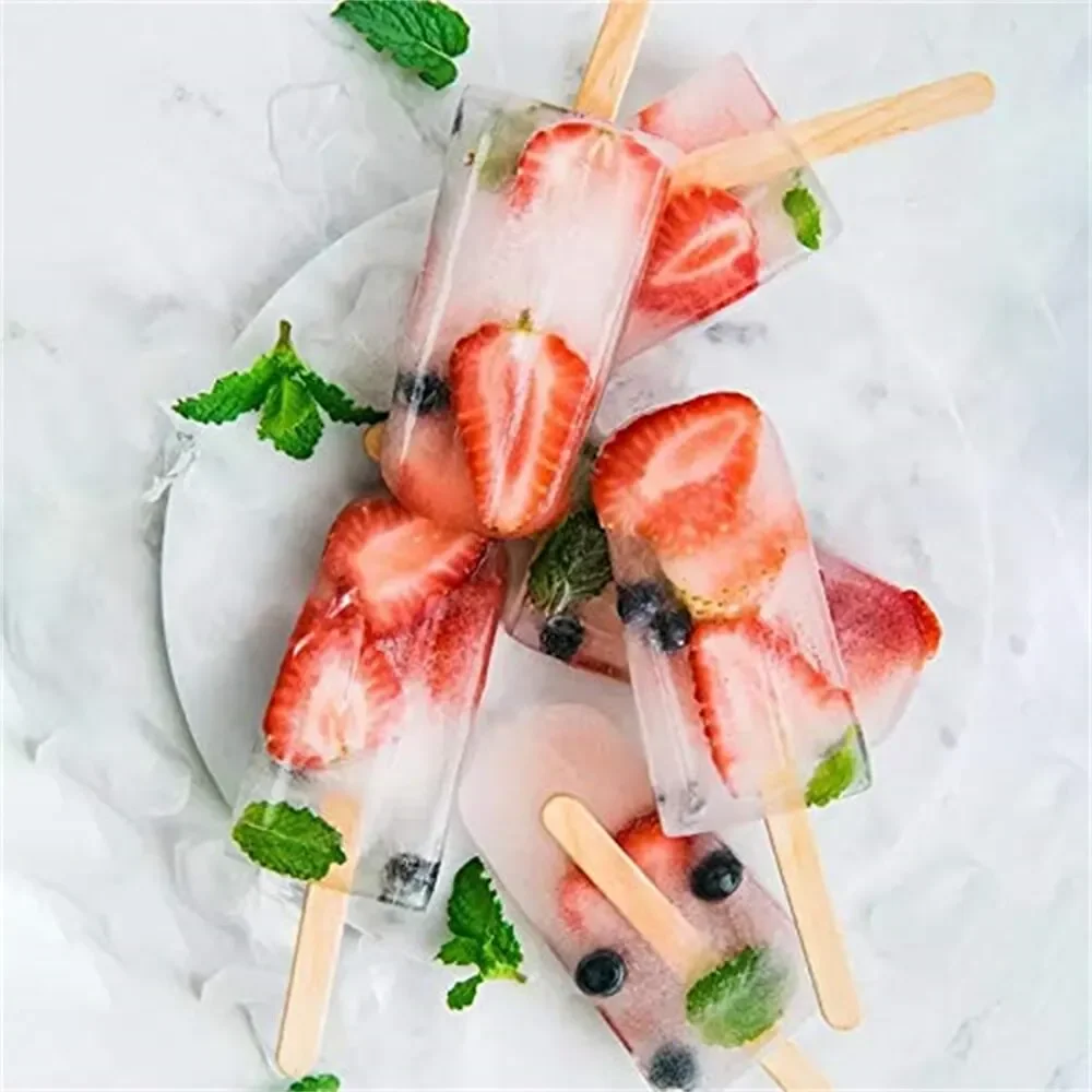 Ice cream mold Silicone Ice Cream Mold Magnum Silicone Mold DIY Fruit Juice Ice Pop Cube Maker Tray Popsicle Mould Baking Accessorie