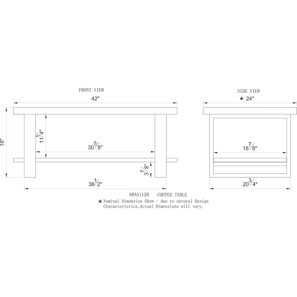 Natural Wood Live Edge Coffee Table with Metal Strap Legs Unique Imperfections Industrial Style Durable Stable Home Furniture 4