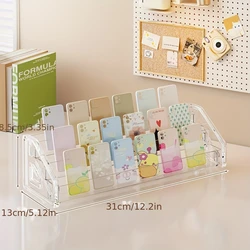 Acrylic Tiered Display Stand for Mobile Accessories, Multi - Layer Desktop Organizer (3 layer)