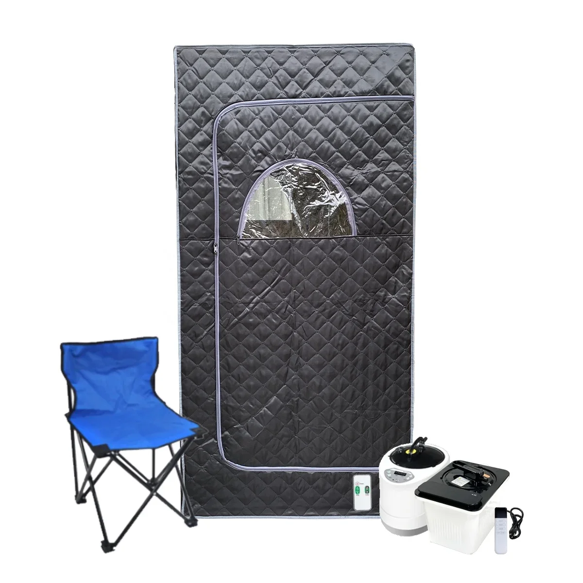 4 Liters Home Steam Sauna Portable Souna Spa And Sauna Rooms With Clear Window
